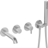 Bateria wannowa 4-otworowa podtynkowa